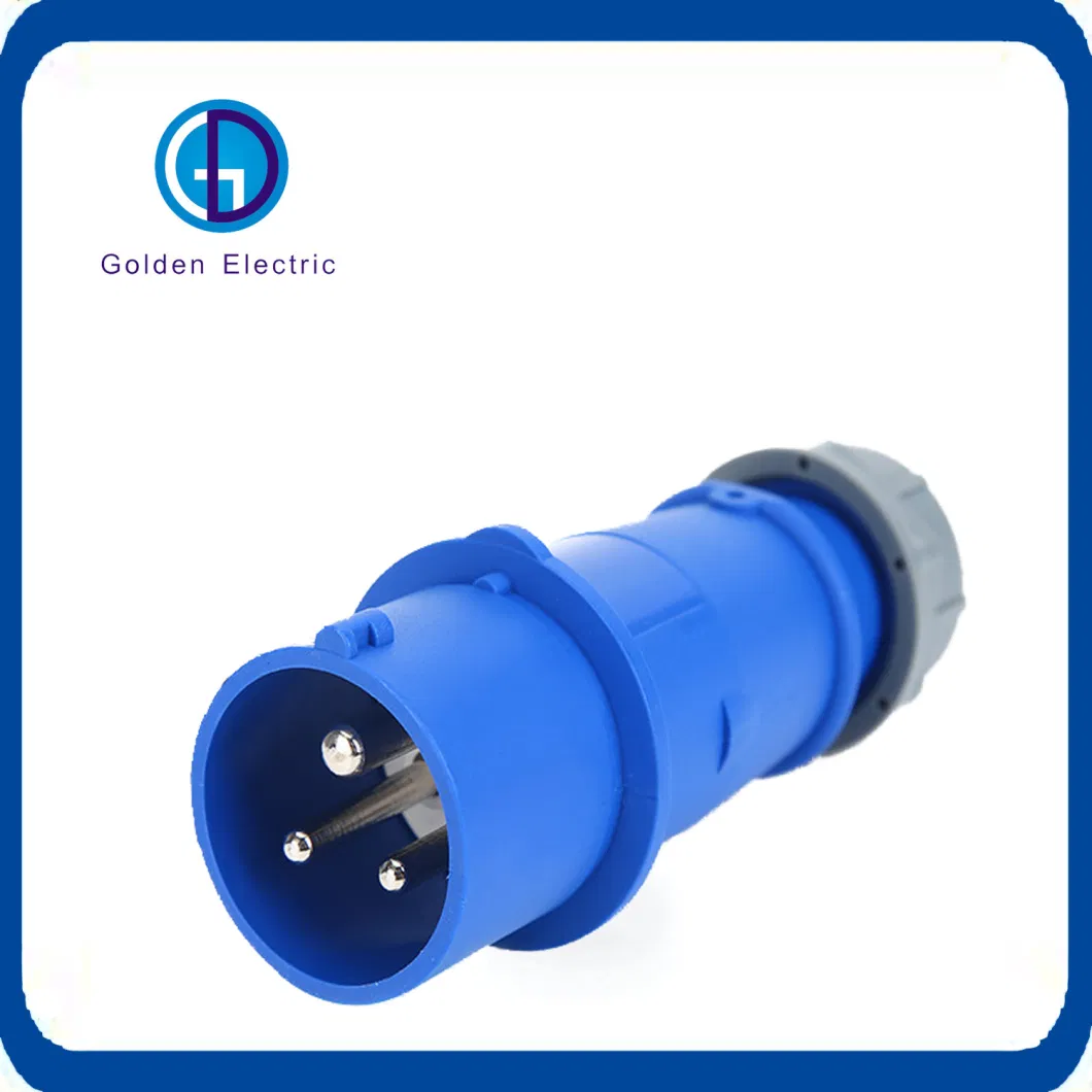 IP44/IP67 Waterproof Industrial Electric Plug and Socket Male Female Socket 16A 32A