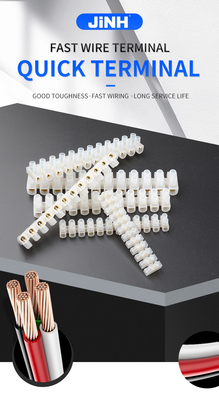 Electrical Cable 3 AMP Connector Strip Terminal Block