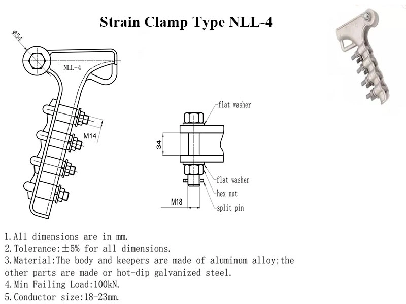 Tls Type Double Conductor Down Lead T Connector