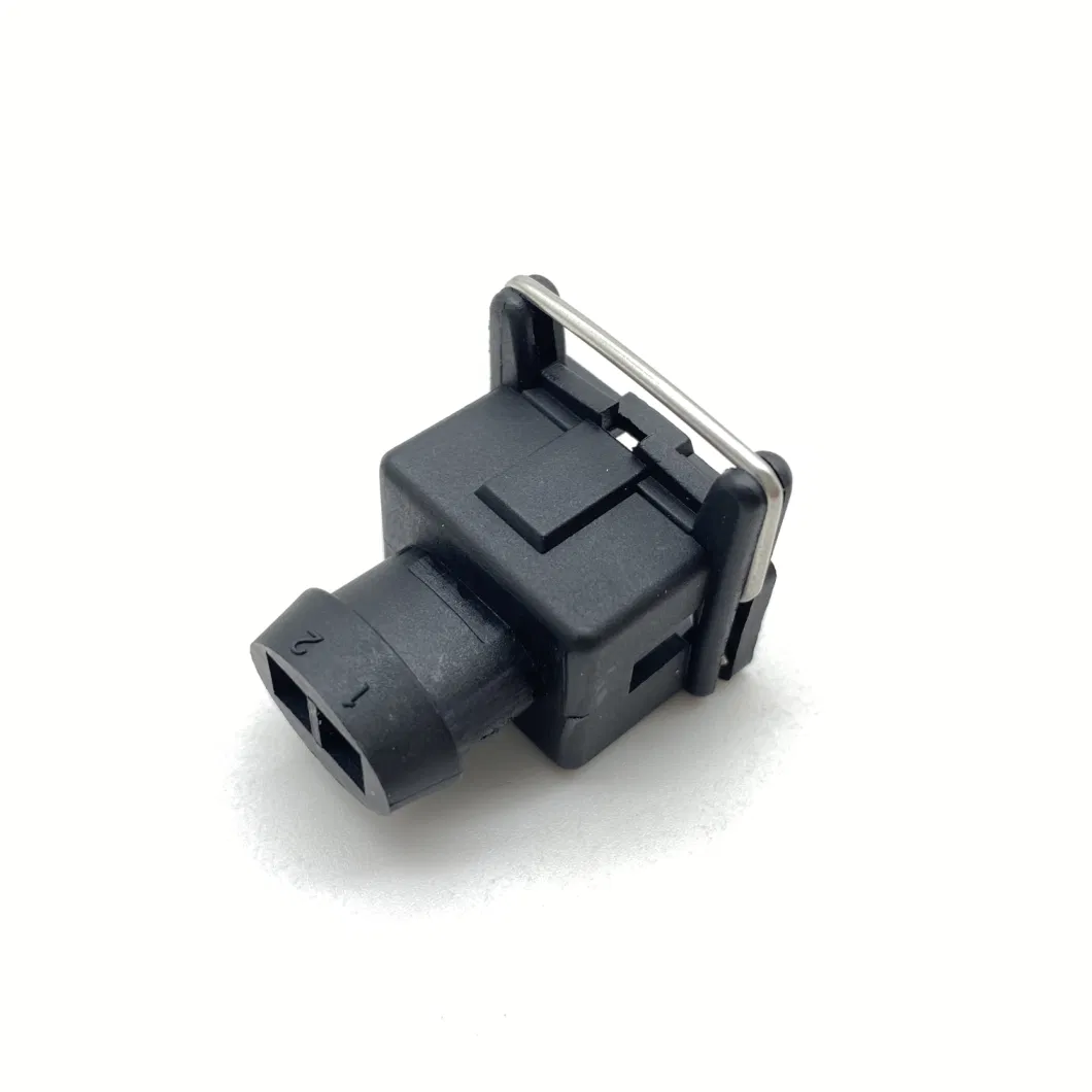 1 Set 2 Pin 3.5mm 827551-3 / 828657-3 106462-1 EV1 Style Car Fuel Injector Type Automotive Connector for VW Audi