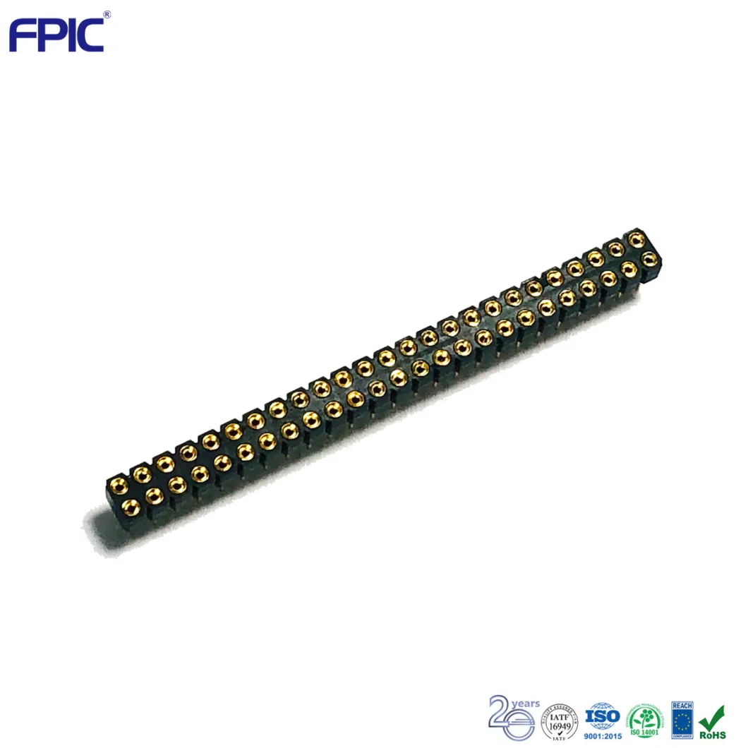Terminal Block Connector Pin Header Auto Parts Plastic Injection Electrical Plug for Pin Connector