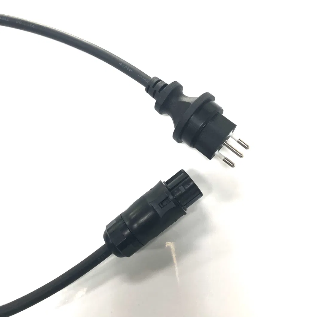 Swiss Plug to Bc01 Female Connector 1.5mm2 solar Power