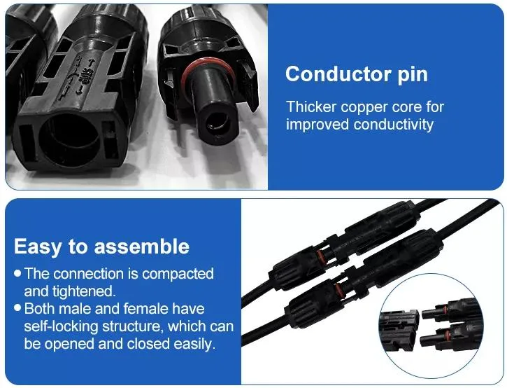 IP67 2 Pin PV DC Cable Wire Block Female and Male Terminals Waterproof Power Solar Plug Terminal Panel Connector