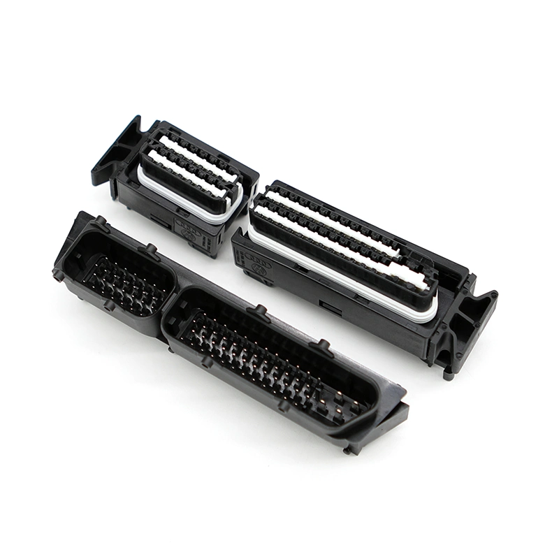 1534512-3 Te/AMP 80 Pin ECU Socket Automotive Connector Waterproof Sheath Plug 1393436-1/1393450-1