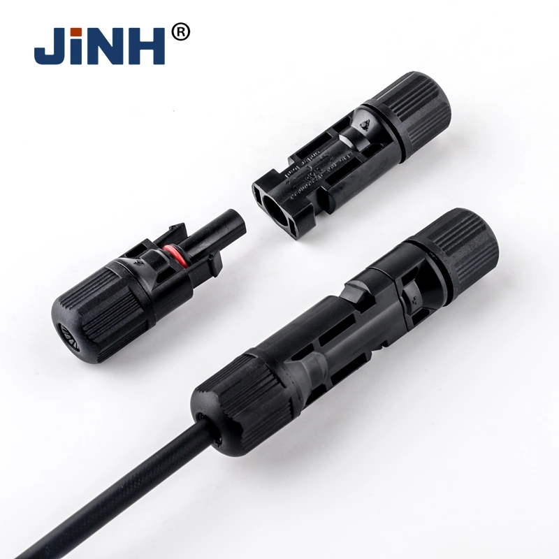 Jinh IP68 Quick Connection 3pin Waterproof Wire Connector Mc 4 with Cable