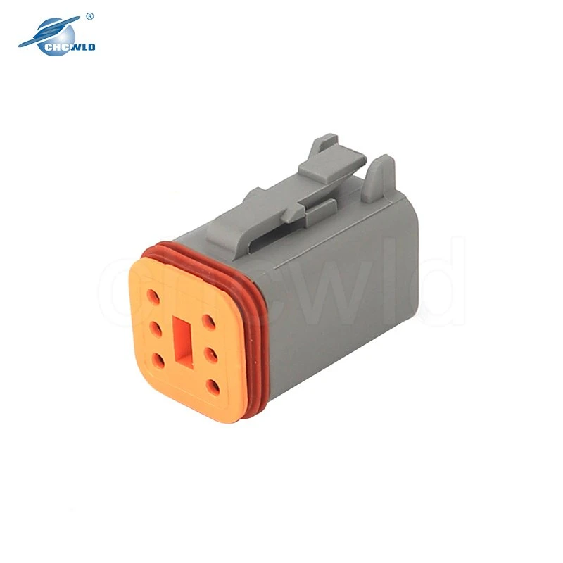 6 Pin Female Dt04-6s Waterproof Plug Deutsch Automotive Connector