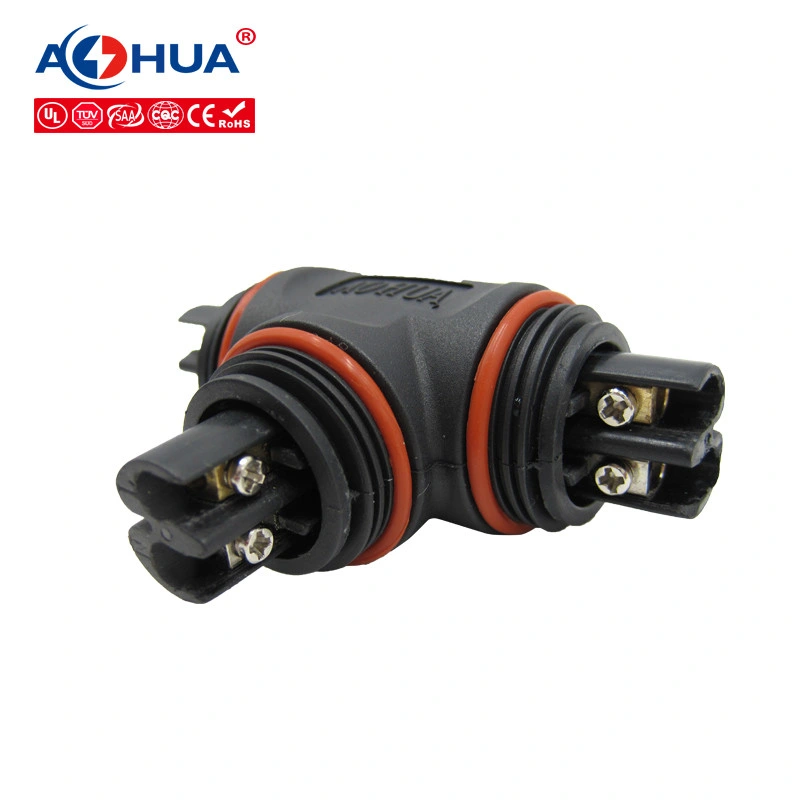 High AMP 20A Waterproof Connector 3 Way Waterproof Connector for Power Splitter