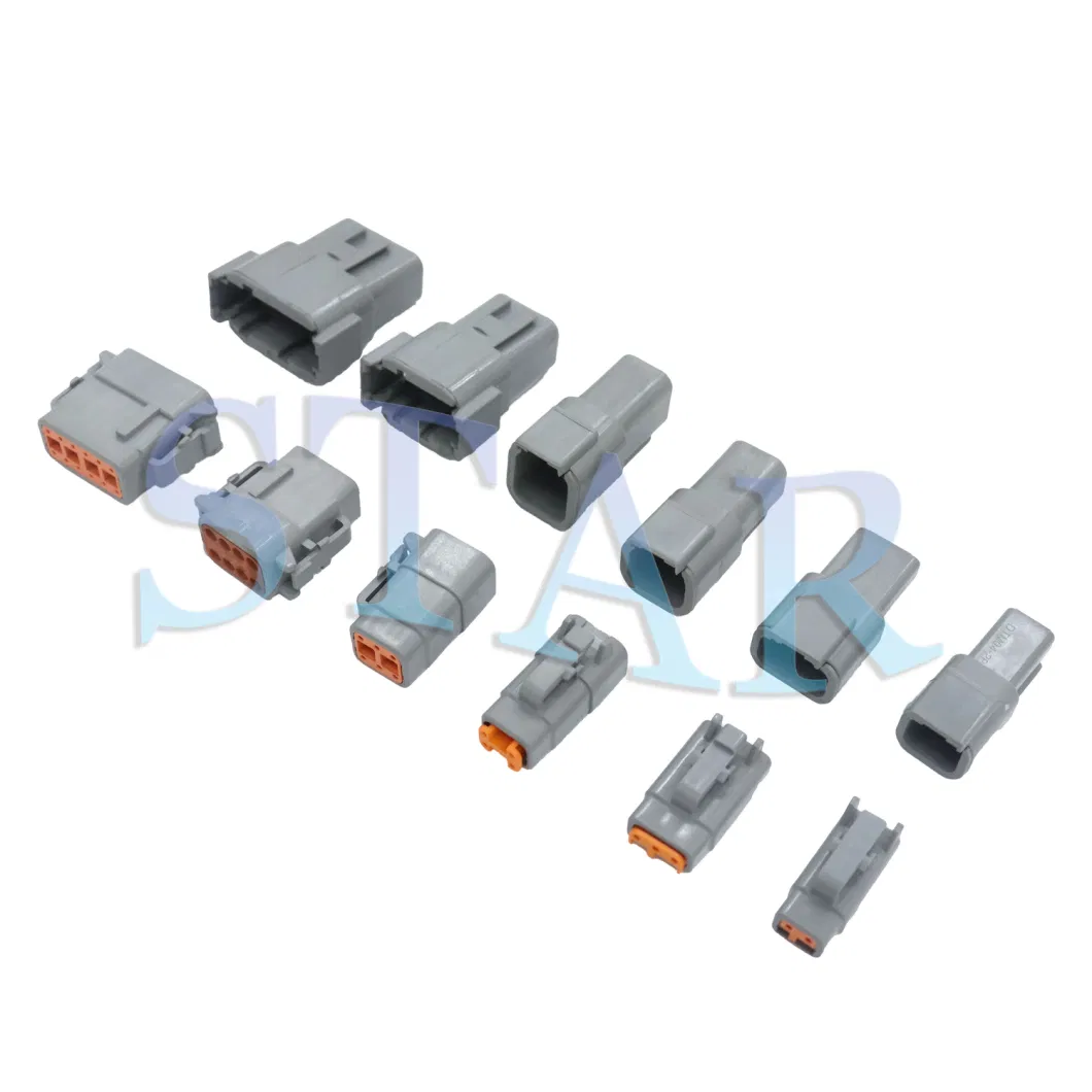 Deutsch Connector Dtm04-2p Dtm06-2s Dtm04-2p-E004 Dtm06-2s-E004 Dtm04-3p Dtm06-3s Dtm04-4p Dtm06-4s Dtm04-6p Dtm06-6s Dtm04-08PA Dtm04-08PA-Ce02 Dtm06-08SA