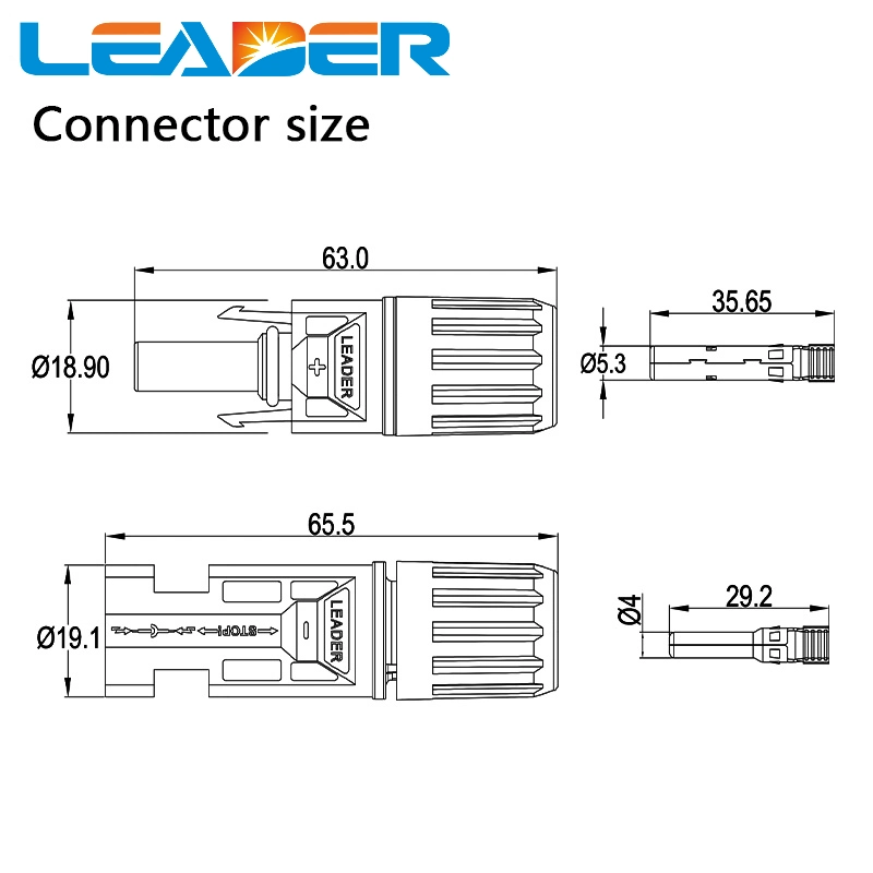 PV Solar Double Core 1/5/10 Meters 4mm2 6mm2 (12AWG/10AWG) Extension Cable for Solar Panel with 1000V Male and Female Connector