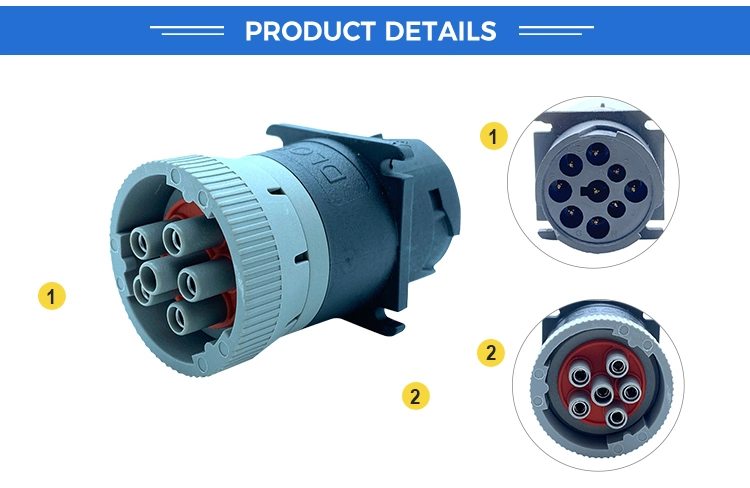 9pin Male to Female Adapter Deutsch 9 Pin Connector for J1939 Cable