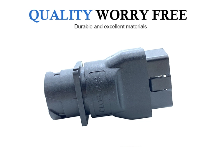 OBD Obdii Obdii OBD2 Male to 9pin J1939 Female Deutsch 9 Pin Connector for J1939 Cable