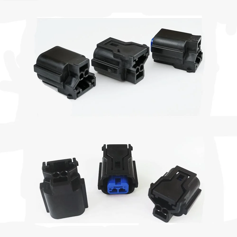 Black 2 Pin Car Waterproof Auto Connector Female Cable Plug Sensor Electrical Plug Connector HP285-02021