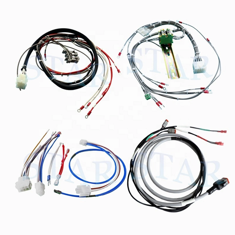 Car Deutsch 12 Pin Connector Electric Light Wire Harness to Molex 5557 Socket Plug Wire Harness with 18 20 22 AWG Connectors