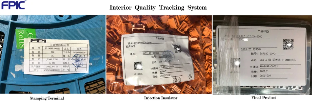 Fpic Terminal Block Wire Connector Box Header Electronic Header 2.54 Pitch Box Header 2.54 Pitch Box Header