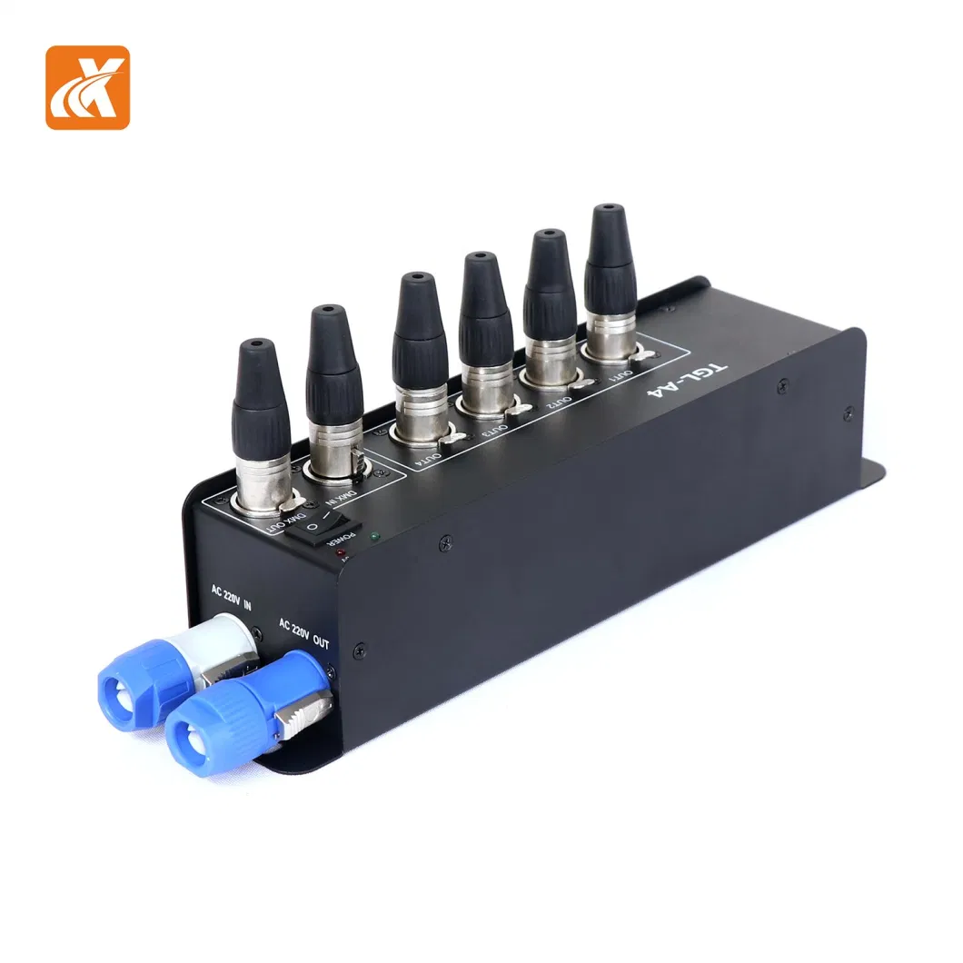 Professional 2u Standard Signal Amplifier with Protection, for Stage Light System