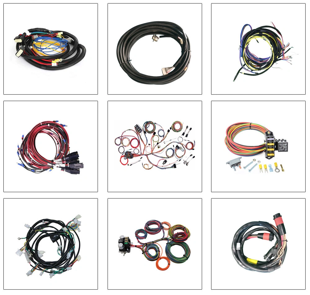 350mm Customized Wiring Harness for Automotive Multi Pins Vehicle Connection
