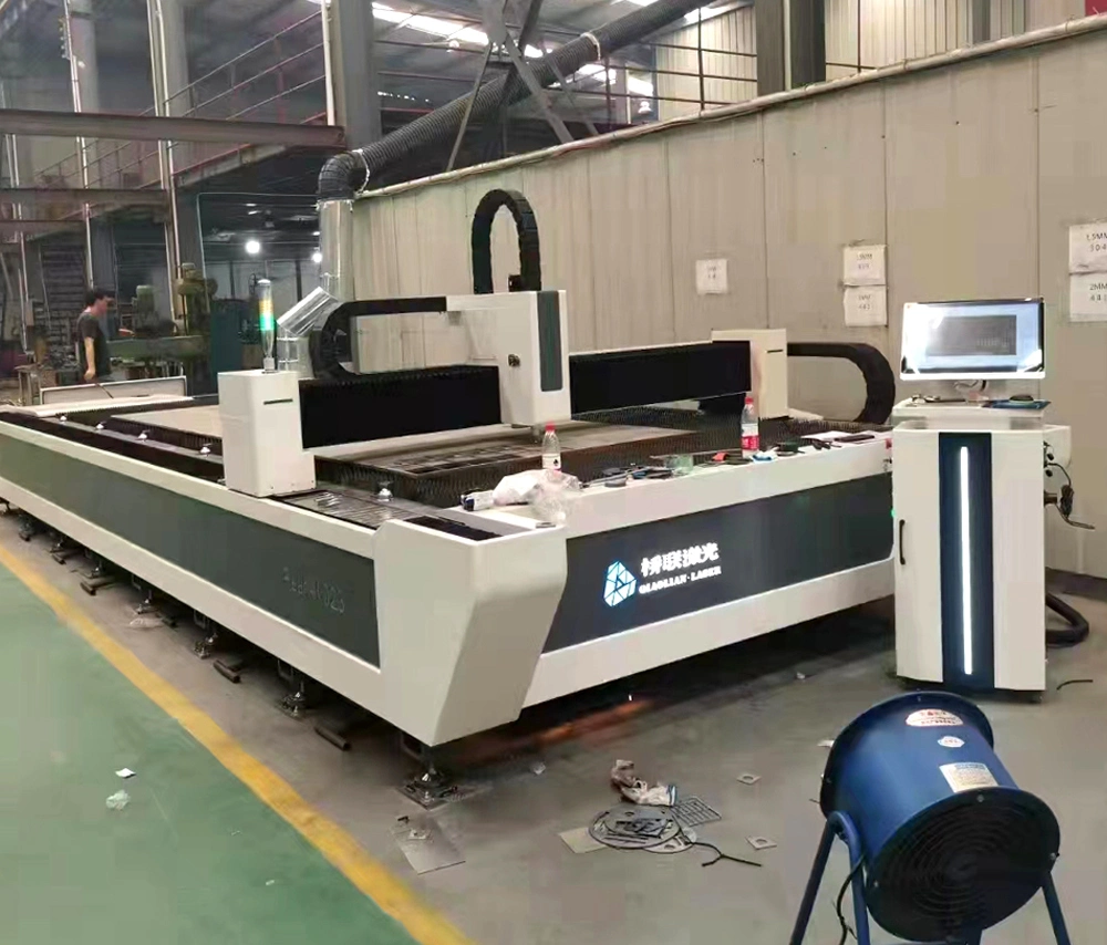 Most Popular Single Table 6000W Steel Laser Cutter with Micro Connection Function