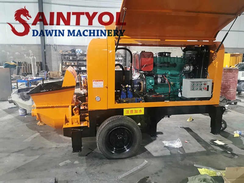 Diesel Engine Concrete Pump Machine for Sale Mini Beton Pump