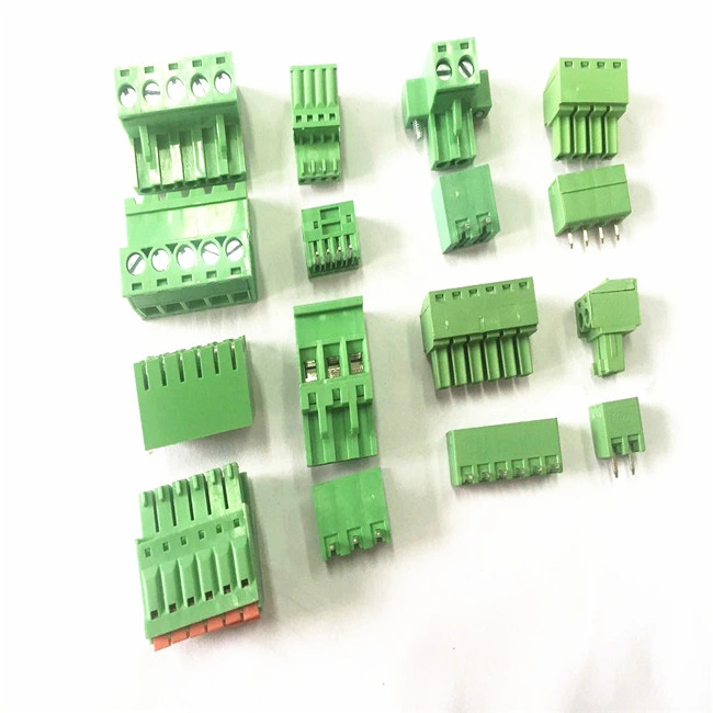 PCB Screw Terminal Block 2.54mm Pitch 2p 3p 4p 5p 6p 7p 8p 9p 10p 12p 16p