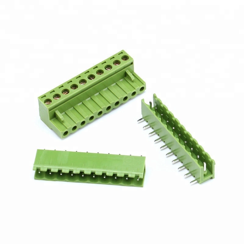 PCB Screw Terminal Block 2.54mm Pitch 2p 3p 4p 5p 6p 7p 8p 9p 10p 12p 16p