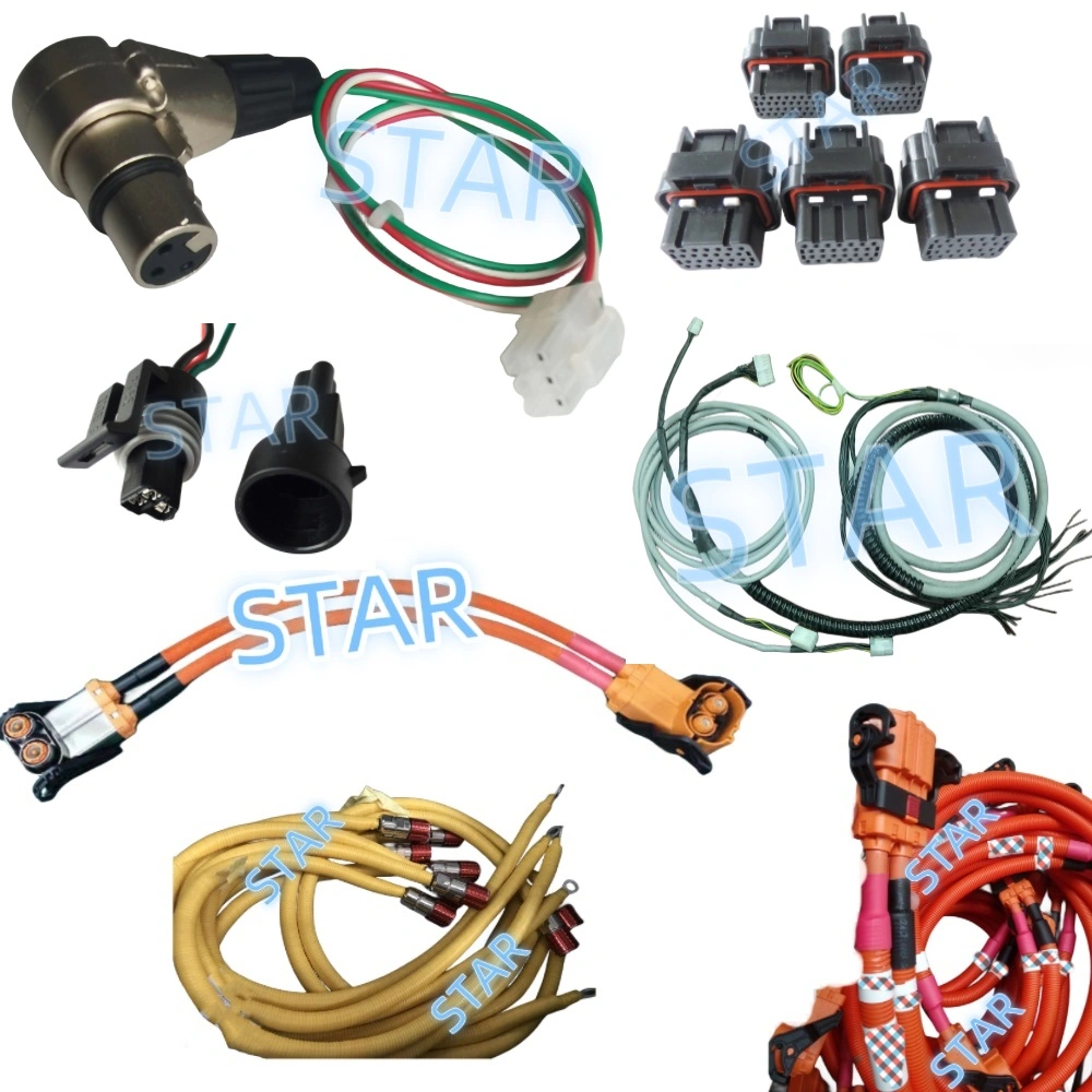 Customized Automotive New Energy Wire Harness Electric Vehicle Braking System EV Wire Energy Storage Battery Connection Wire Harness