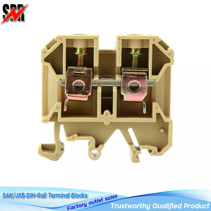 Sak/Jxb Series DIN-Rail Spring Type Terminal Blocks (JXB Series Terminal Blocks)