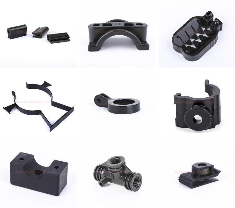 China Factory Customized Injection Plastic Pipe Clamp for Wire Cable