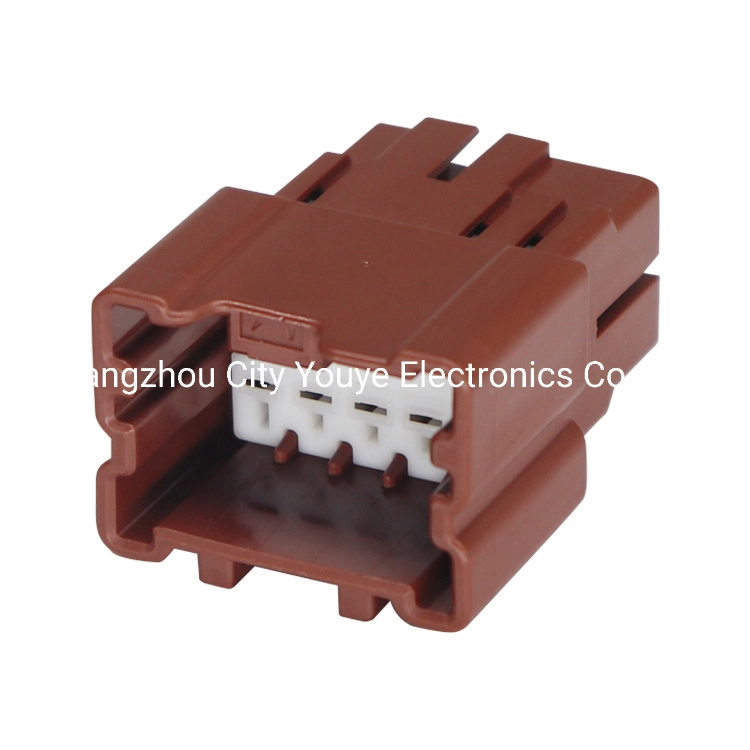 8p Brown Male Connector for Car Power Window Cable