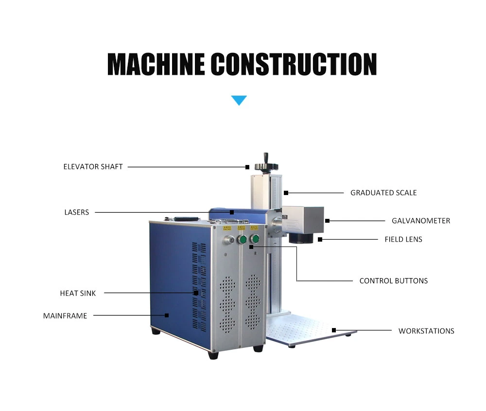 Fiber Laser Marking Machine Laser Marker for Metal