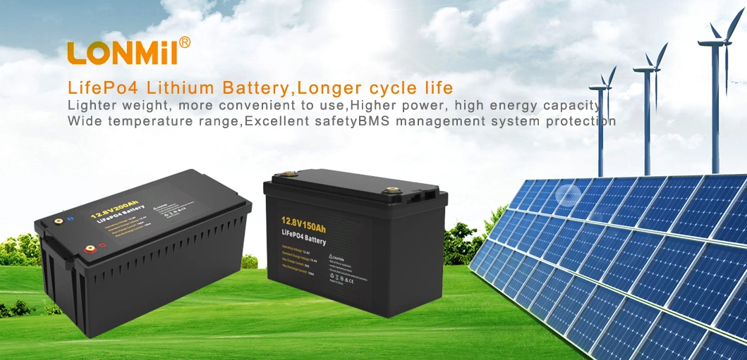 Long Cycle Life 600W 12V 50ah Golf Cart RV Solar Energy Storage Battery Lead Acid Replaced Batterie