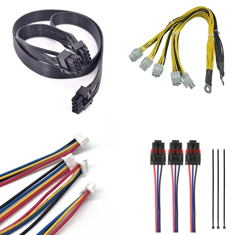 Factory Wholesale Electrical Equipment Connection Automobile Jumper Wiring Harness Customized