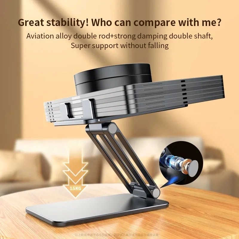 Aluminum 360 Any Angle Stand Multi-Angle Adjustable Cell Phone Stand