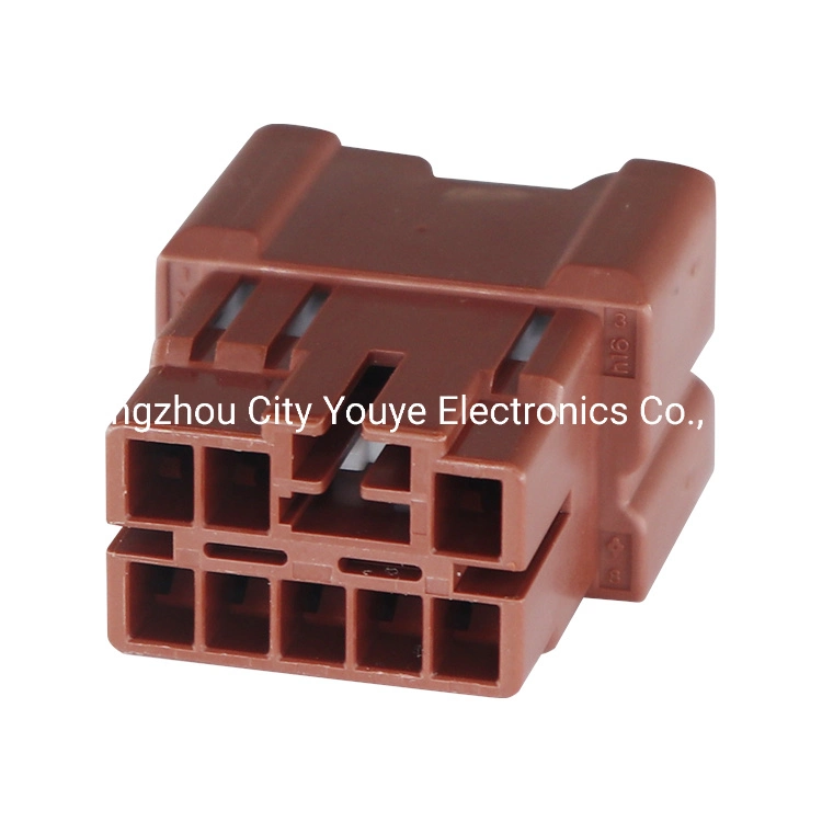 8p Brown Male Connector for Car Power Window Cable