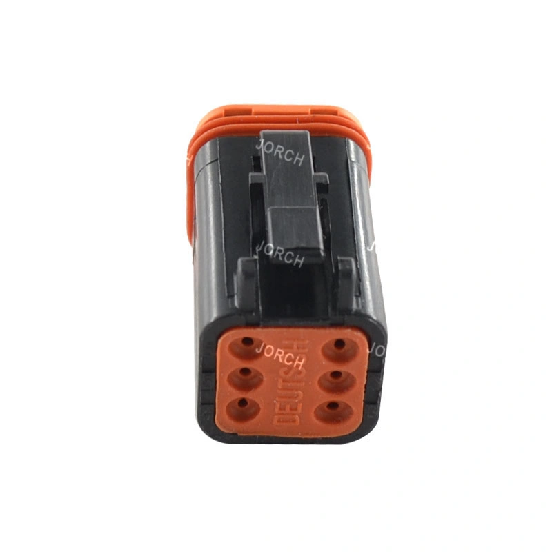 6pin Female and Male Dt Series Electrical Wire Connector High Quality Waterproof Deutsch Auto Connectors Te Connectivity Dt06-6s Dt04-6p