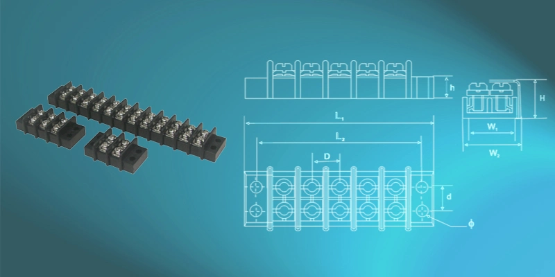 High Quality PA 66 Barrier Strip Connector