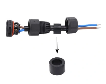 Automotive Screw Fixing X Type Splitter Power Waterproof Cable Connector