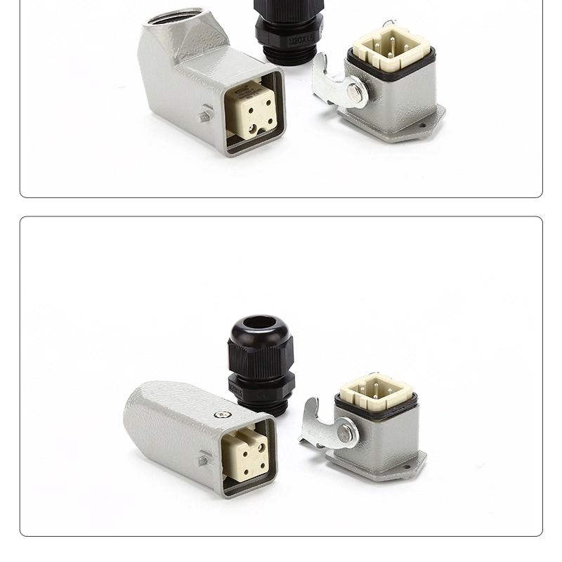 Ha Series AMP 3 Pin Heavy Duty Connector for Automotive
