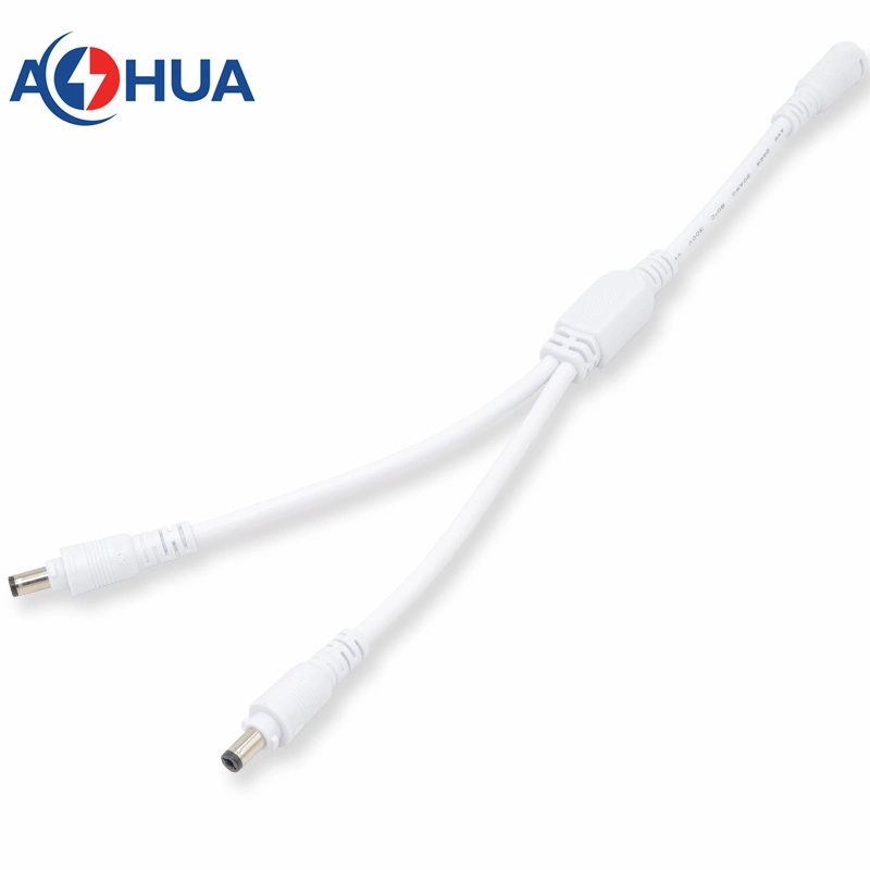 Aohua Quick Connector M13 5.5*2.1 5.5*2.5mm Type Male Female Plug/Socket with 20AWG Cable for Car/Camera Video&Audio/LED Connector