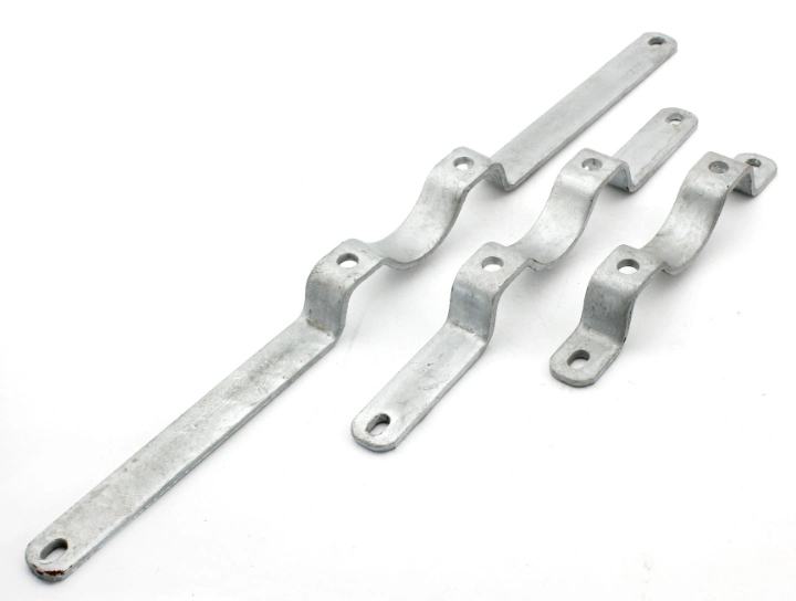 Custom Galvanized Steel Sheet Metal Pipe Clamp