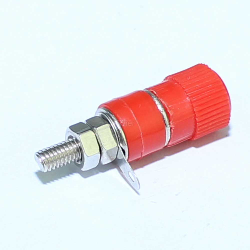 20A Zinc Alloy Insulated 4mm Screw Type Binding Post Connector