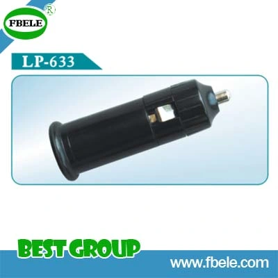 12V Male Car Cigarette Lighter Plug Without Fuse Connector