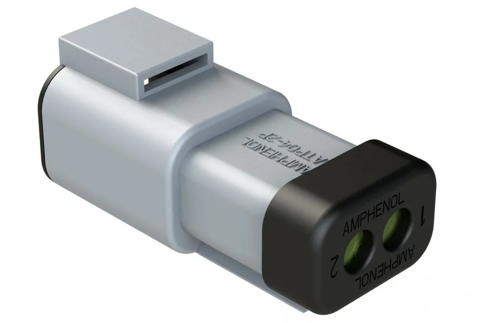 New Original Grey ATP04-2p-mm01 Endcap Reduced Diameter Seal Plug Automotive Connectors