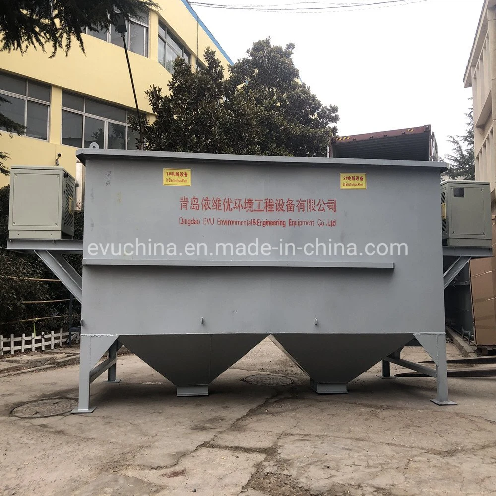 Industrial Electrocoagulation System Textile Waste Water Purification Coagulation Machine Effluent Electrical Flocculation Equipment Sewage Treatment Plant