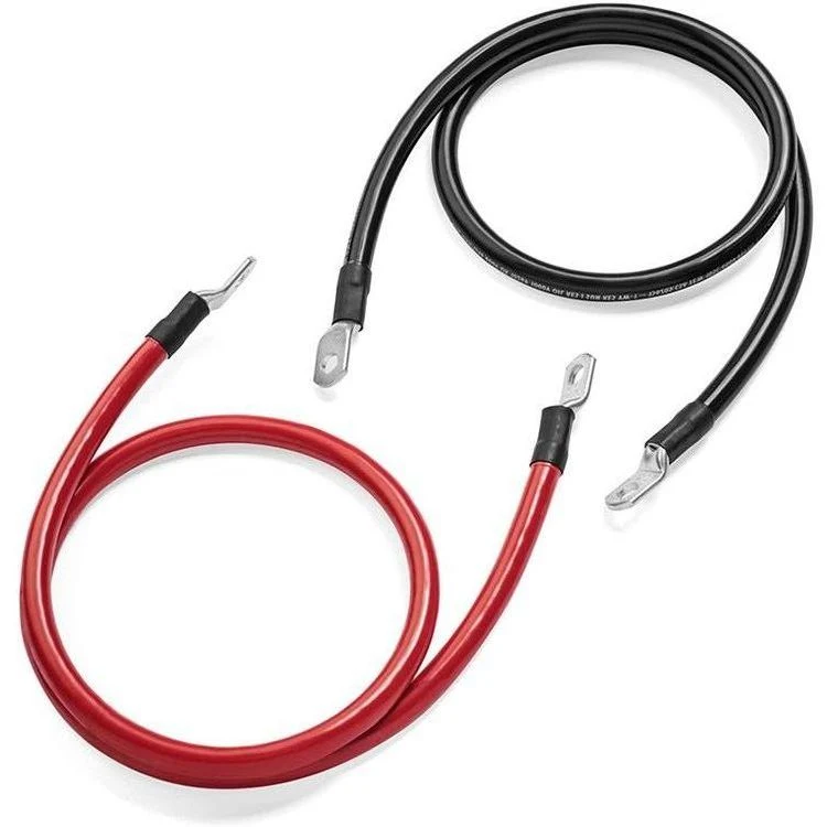 Customize Different Lengths 10 Square 16 Square 25 Square Red Black Solar Car Battery Connection Cable