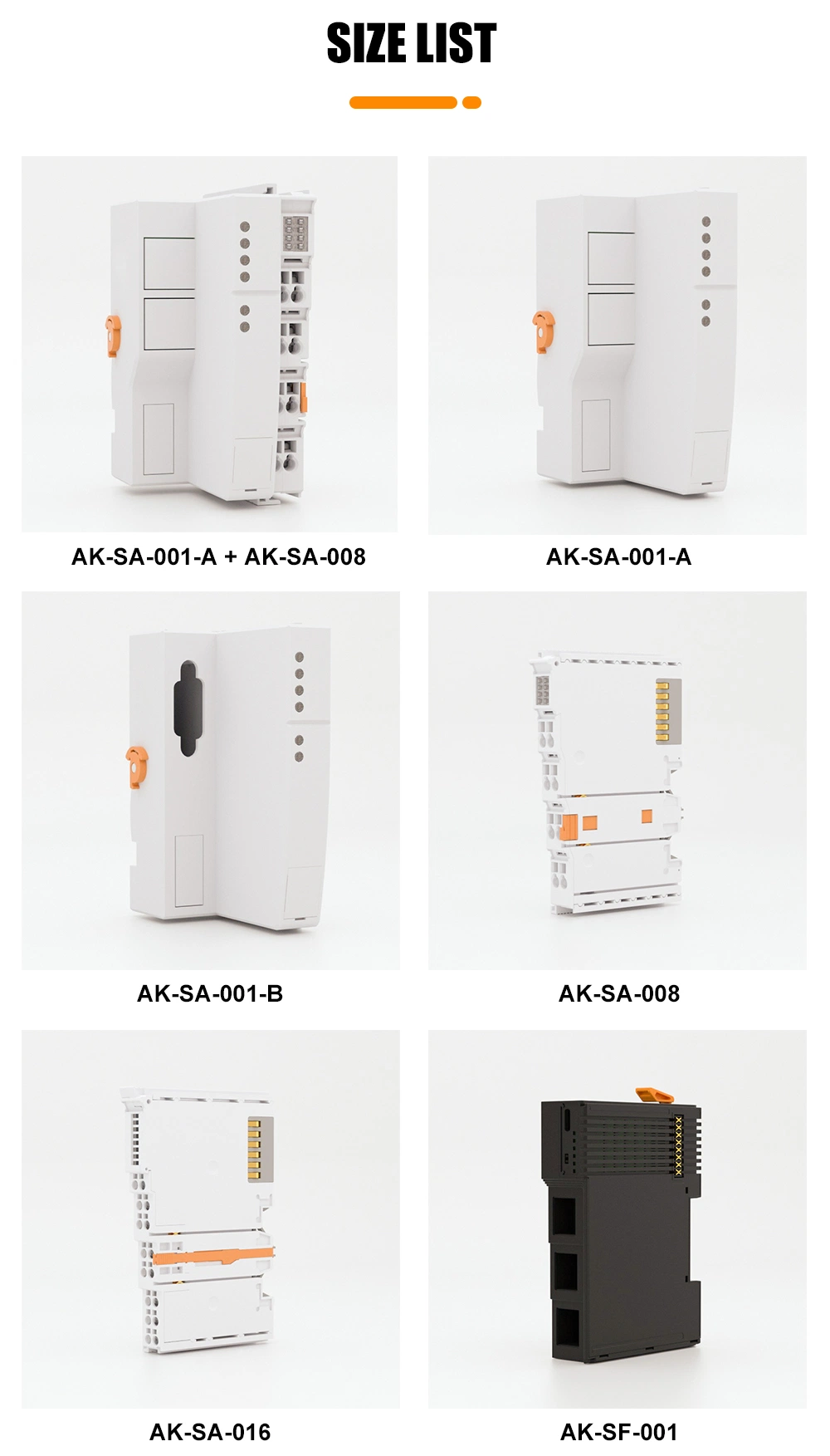 Automation Industrial Control PLC Data Acquisition Input Output Ethernet/IP 8-Channel Digital Combi I/O Module Terminal