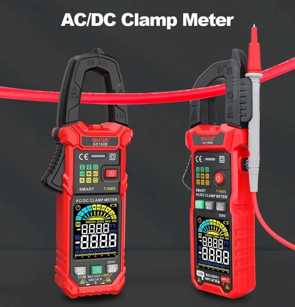 High Quality Clamp Meter AC / DC AMP Multimeter True RMS