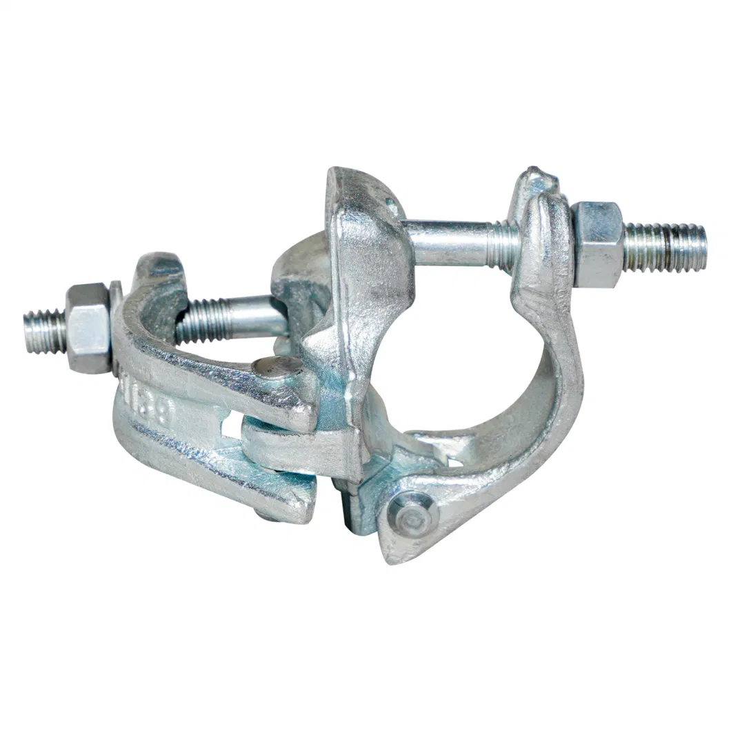 British Drop Forged Heavy Duty Swivel Coupler 2 Tube Connection Scaffolding Coupler