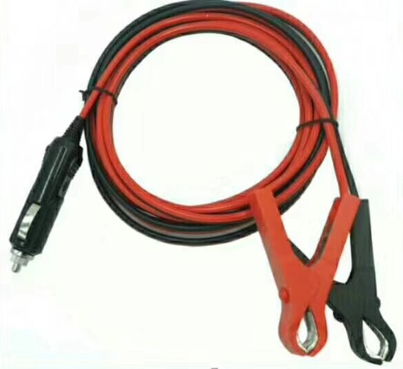 Car Accessories 12V 16AWG Alligator Clip to Black and Red Solar SAE Cable with Anderson Plug for System Connection