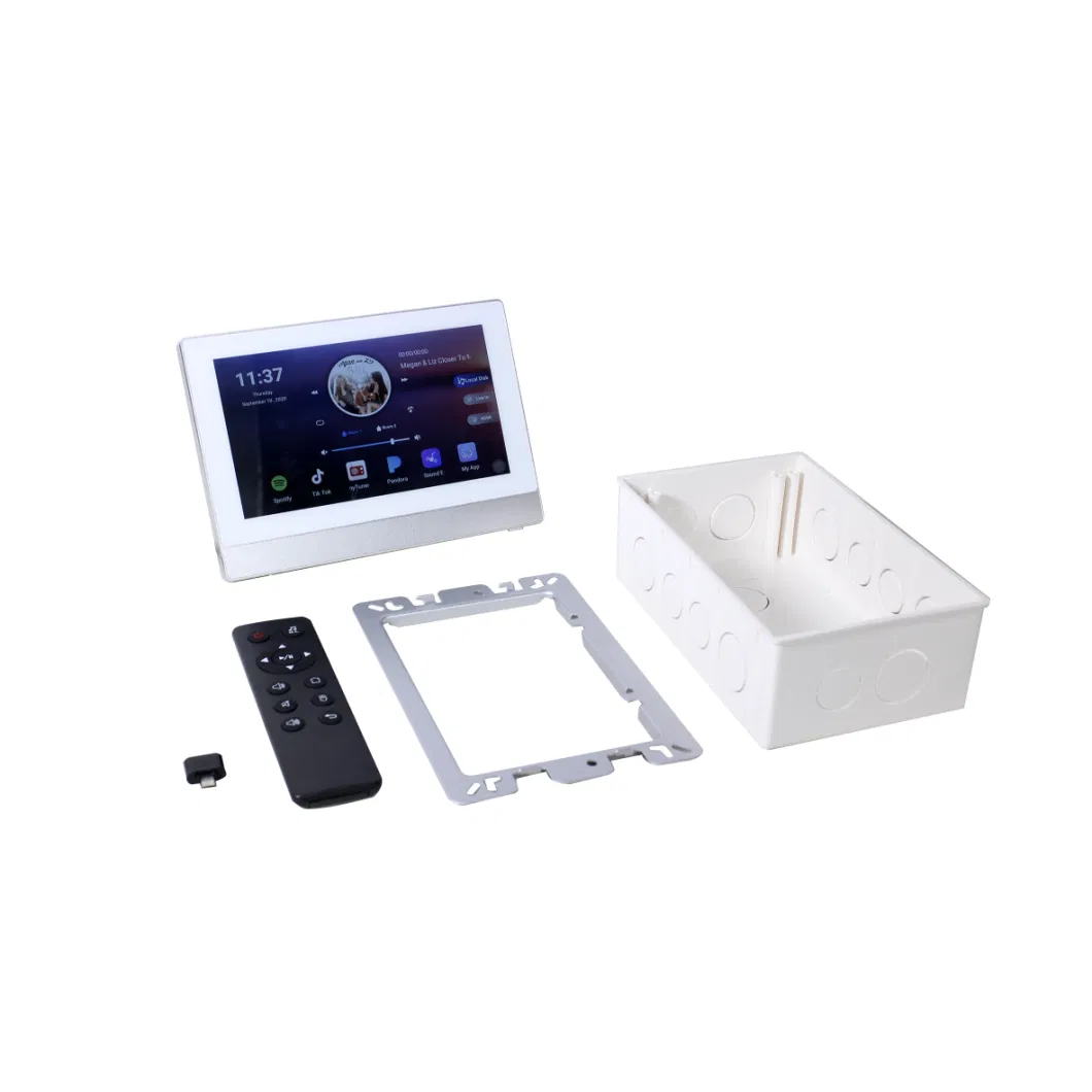 8 Channels Bluetooth 7 Inch Touch Screen Amplifier with WiFi Connection