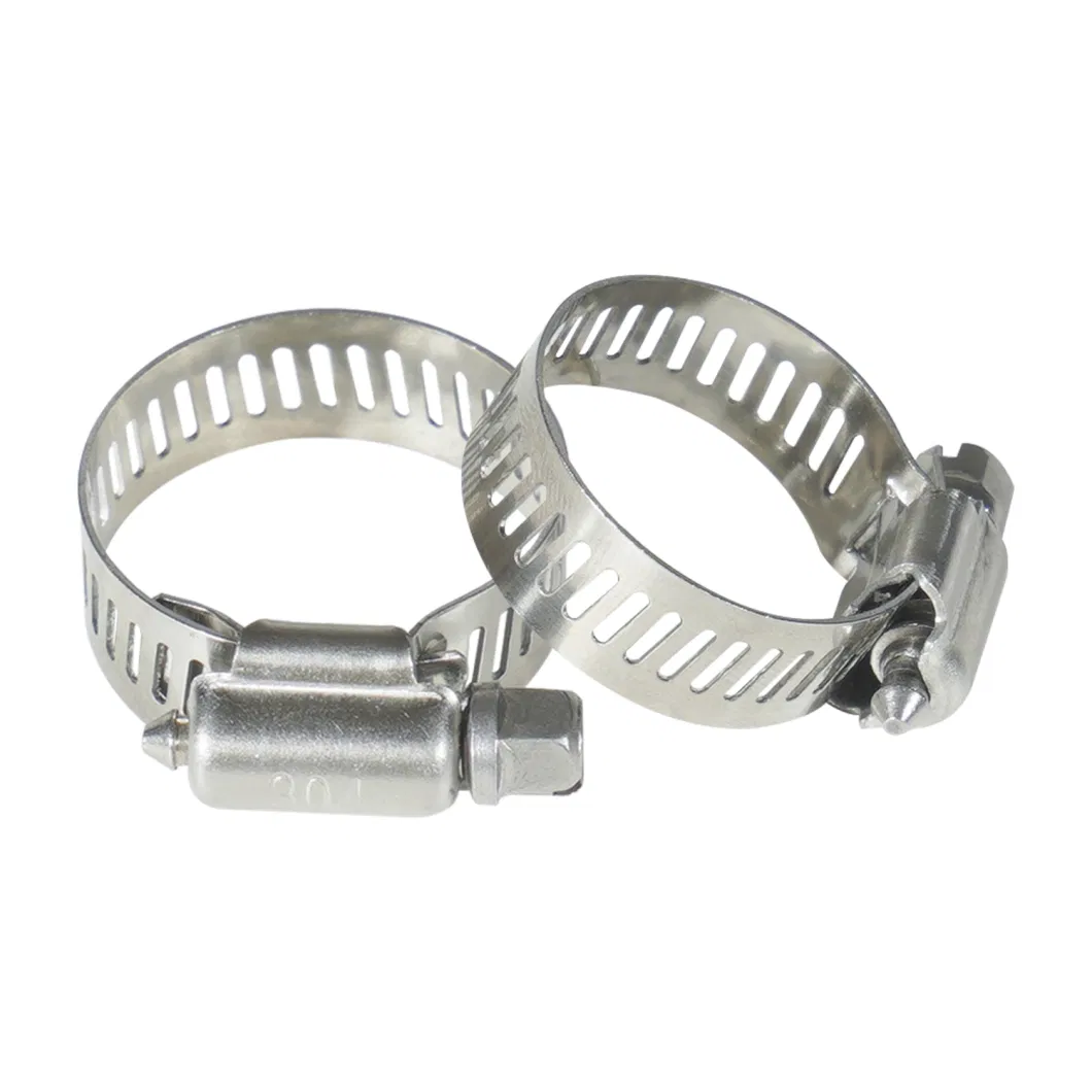 Press Connection German Style Hose Clamp